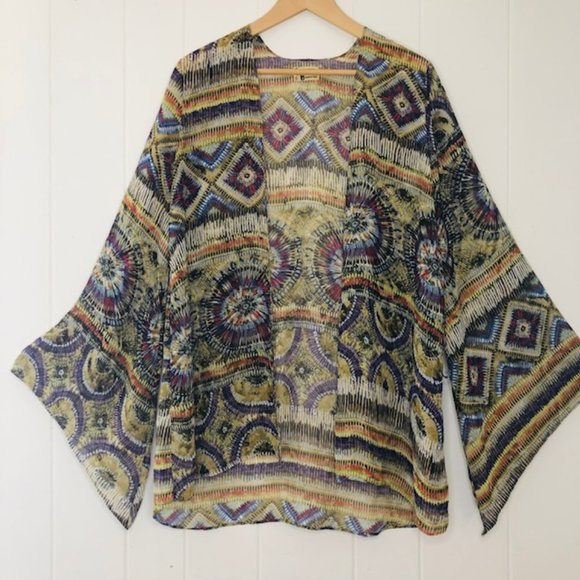 Show Me Your MuMu Multicolor Kimono - Picture 2 of 10